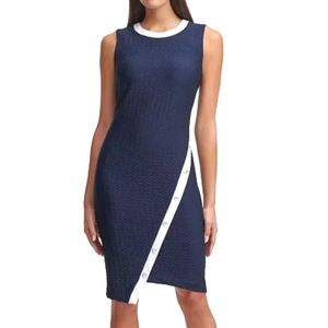 Tommy Hilfiger Navy Blue Sheat Dress